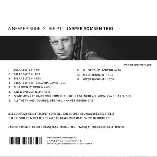 A New Episode in Life part 2 - CD Audio di Jasper Somsen - 2