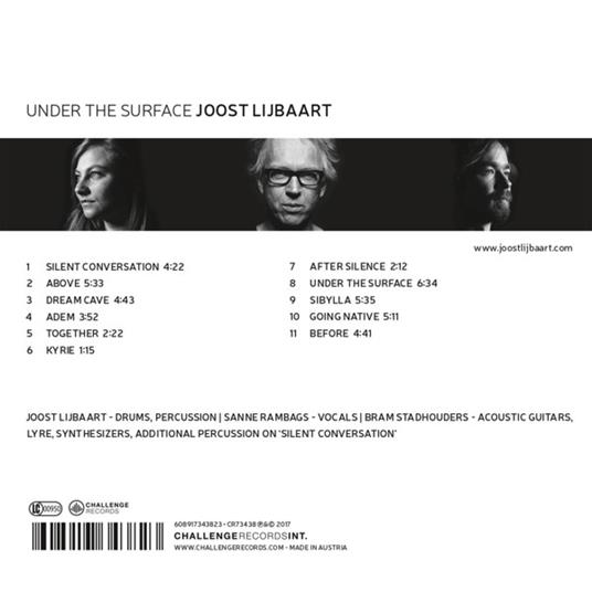 Under The Surface - CD Audio di Joost Lijbaart - 2