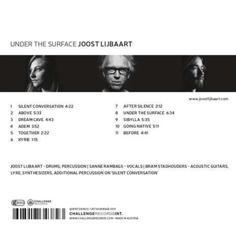 Under The Surface - CD Audio di Joost Lijbaart - 3