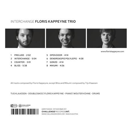 Interchange - CD Audio di Floris Kappeyne - 3