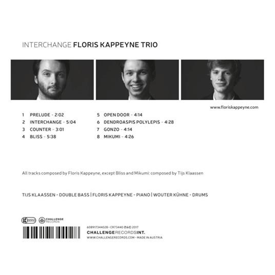 Interchange - CD Audio di Floris Kappeyne - 3