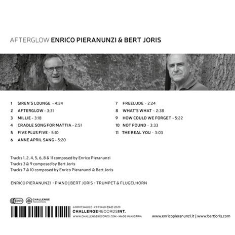 Afterglow - CD Audio di Enrico Pieranunzi,Bert Joris - 3