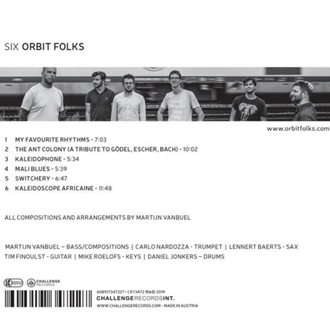Six - CD Audio di Orbit Folks - 2