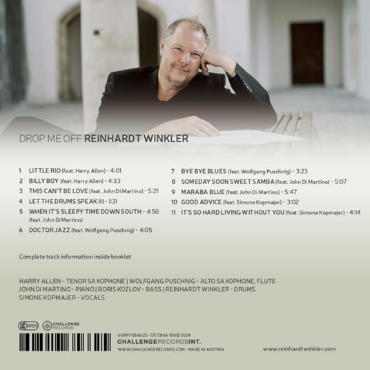 Drop Me Off - CD Audio di Reinhardt Winkler - 2