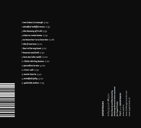 Mindful Indifference - CD Audio di Rood Adeo - 2