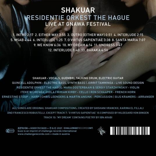 Live At Gnawa Festival - CD Audio di Shakuar - Residentie Orkest The Hague - 2