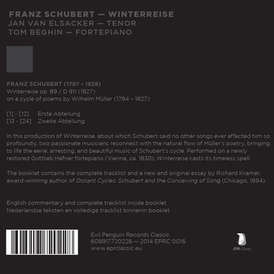 Winterreise - CD Audio di Franz Schubert - 2