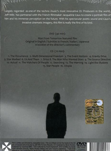 The Man from Tomorrow - CD Audio + DVD di Jeff Mills - 2