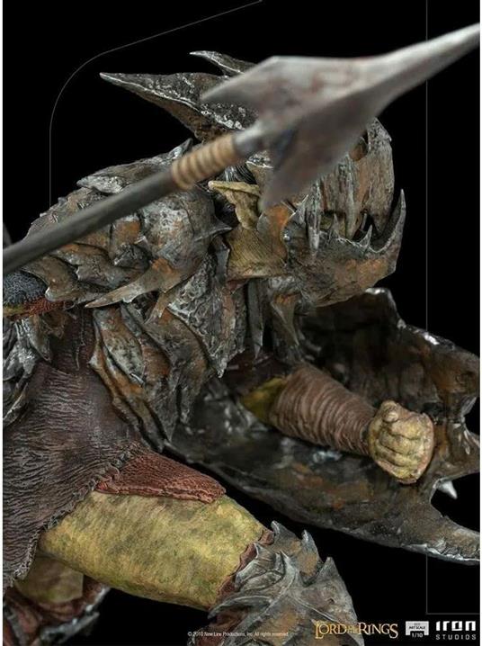 Lotr Armored Orc 1/10 Art Statue - 6
