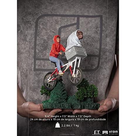 Iron Studios 1:10 E.T. ed Elliot - Art Scale - E.T., Multicolore - 4