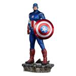 The Infinity Saga Bds Art Scale Statua 1/10 Captain America Battle Of Ny 23 Cm Iron Studios