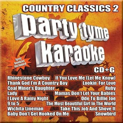 Party Tyme: Country Classics 2 - CD Audio