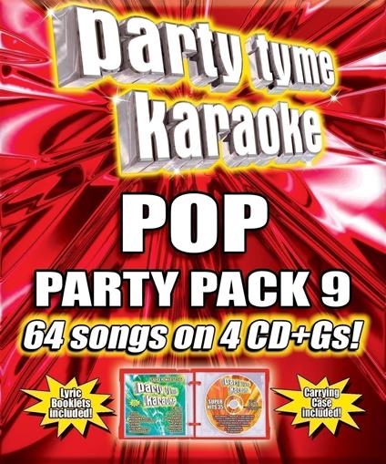 Party Tyme Karaoke: Pop Party Pack 9 - CD Audio