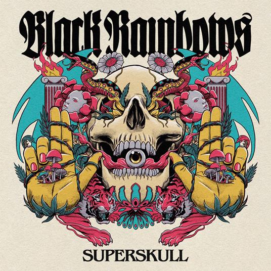 Superskull (Neon Magenta Vinyl) - Vinile LP di Black Rainbows