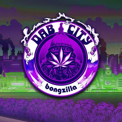 Dab City (Side A - Sideb White-Green-Purple Vinyl) - Vinile LP di Bongzilla