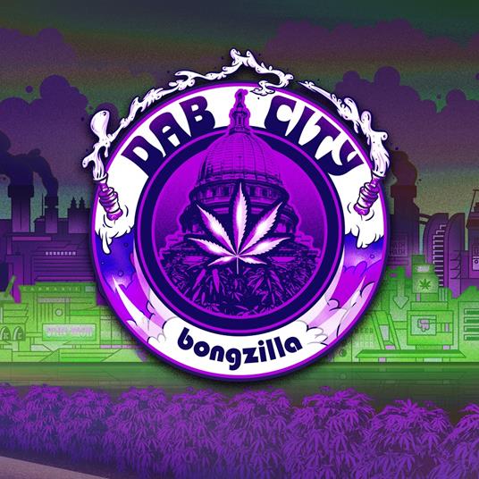 Dab City (Side A - Sideb White-Green-Purple Vinyl) - Vinile LP di Bongzilla