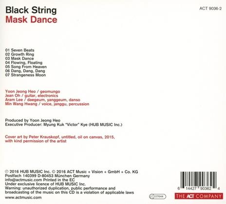 Mask Dance - CD Audio di Black String - 2