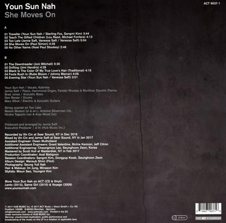 She Moves on (180 gr.) - Vinile LP di Youn Sun Nah - 2