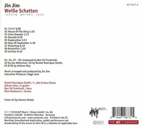 Weiße Schatten - CD Audio di Jin Jim - 2