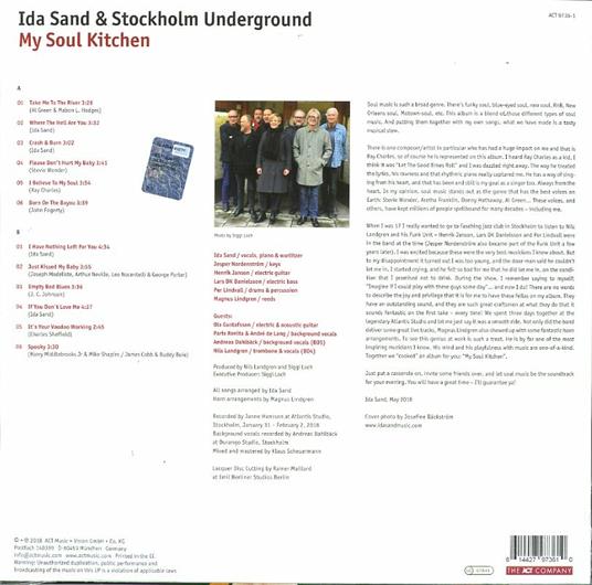 My Soul Kitchen - Vinile LP di Ida Sand - 2
