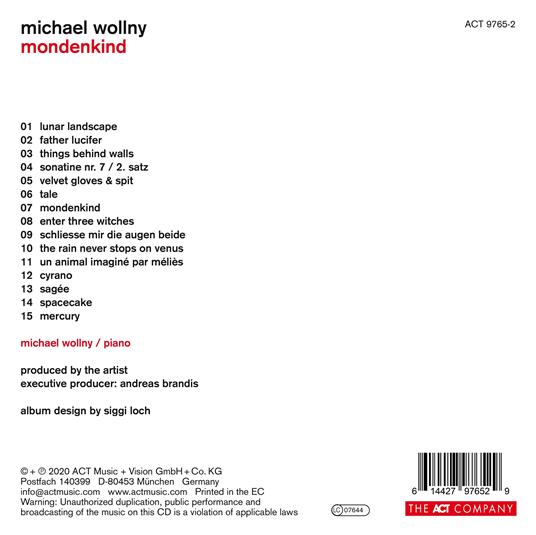 Mondenkind - CD Audio di Michael Wollny - 2