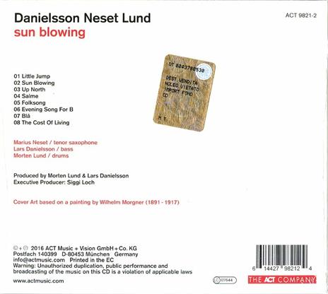 Sun Blowing - CD Audio di Lars Danielsson - 2