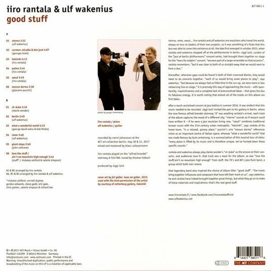 Good Stuff (180 gr.) - Vinile LP di Iiro Rantala - 2