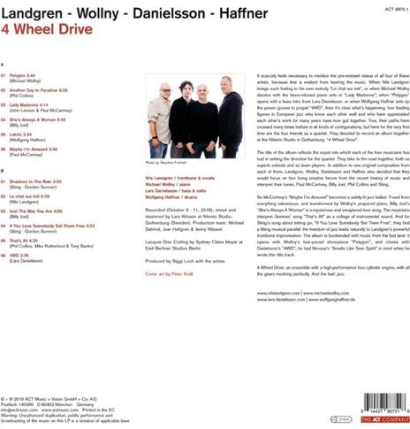 4 Wheel Drive - Vinile LP di Nils Landgren - 2