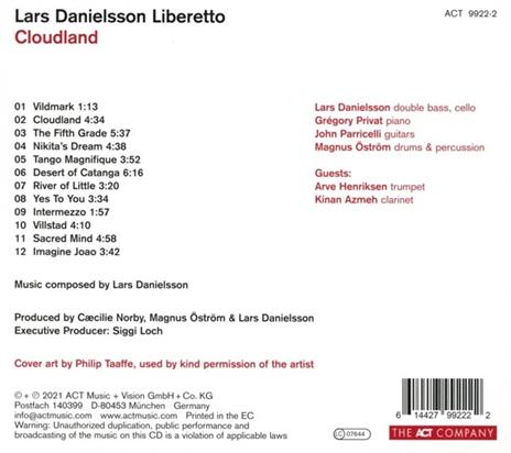 Cloudland - CD Audio di Lars Danielsson - 2