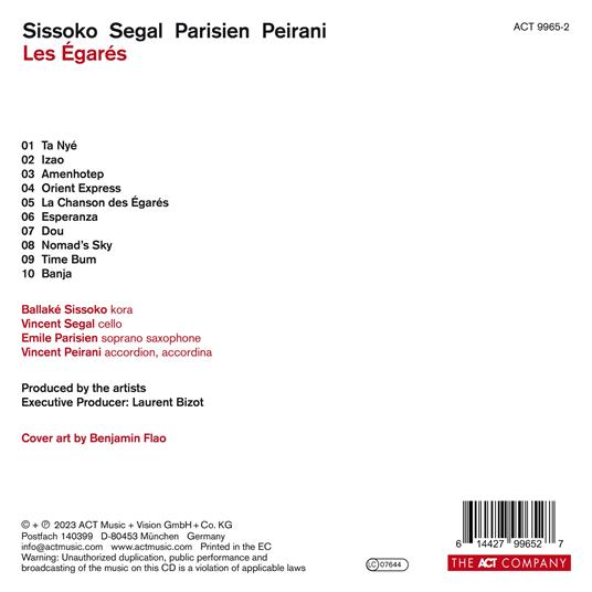 Les Égarés - CD Audio di Ballaké Sissoko - 2