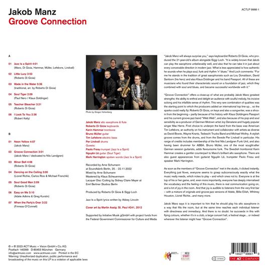 Groove Connection - Vinile LP di Jakob Manz - 2