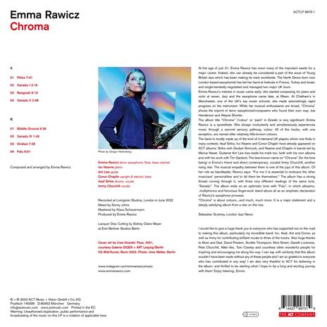 Chroma - Vinile LP di Emma Rawicz - 2