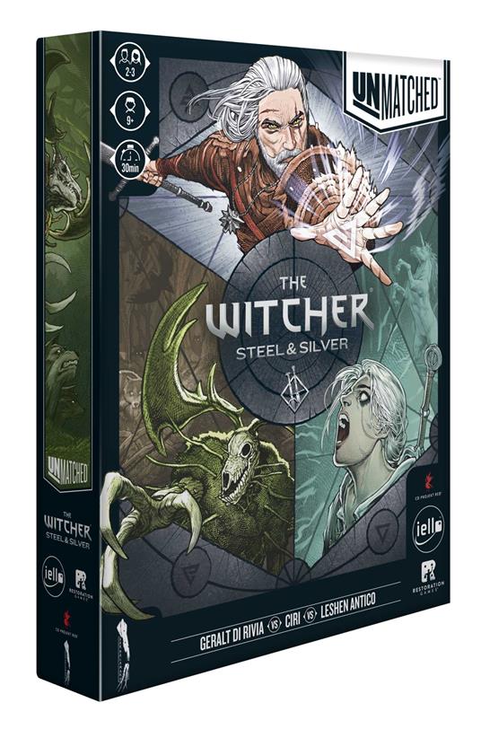 Unmatched – The Witcher: Steel And Silver. Gioco da tavolo