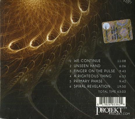 Spiral Revelation - CD Audio di Steve Roach - 2