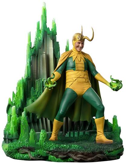 Marvel: Iron Studios - Loki Variante Clasica Deluxe Figura Art Scale