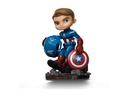 Avengers Infinity Saga Mini Co. Pvc Figura Captain America 14 Cm Iron Studios