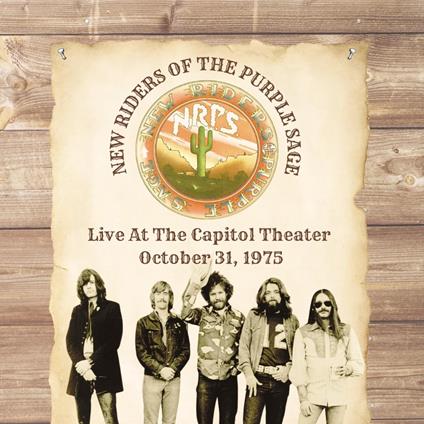 Live At The Capitol Theater (Orange Marble Vinyl) - Vinile LP di New Riders of the Purple Sage
