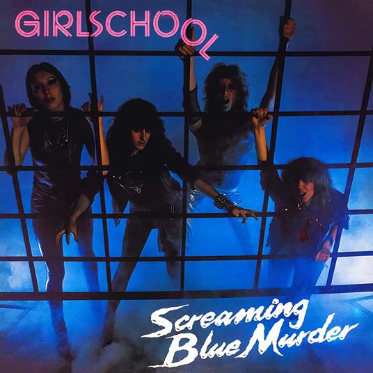 Screaming Blue Murder (Blue Marble Vinyl) - Vinile LP di Girlschool