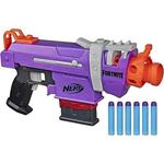 NERF Fortnite SMG-E Blaster -- Motorized Dart Blasting -- 6-Dart Clip 6 Official Elite Darts -- for Youth Teens Adults
