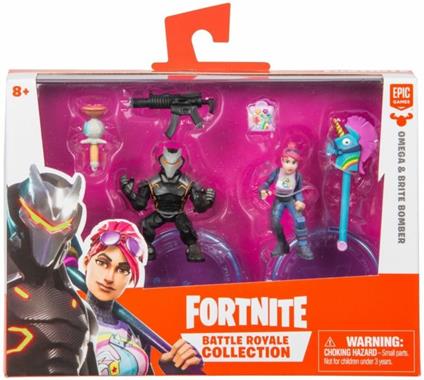 Fortnite Battle Royale Collection Omega And Brite Bomber 2-Pack Figure