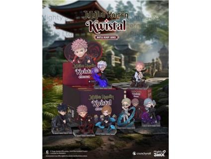 Jujutsu Kaisen: Kwistal Fwendz - Battle Ready Series 4 Inch Vinile Figura Blind Box Mighty Jaxx