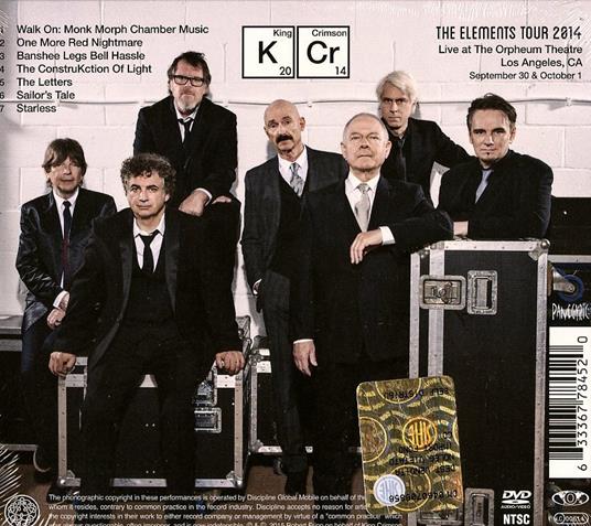 Live at the Orpheum - CD Audio + DVD Audio di King Crimson - 2