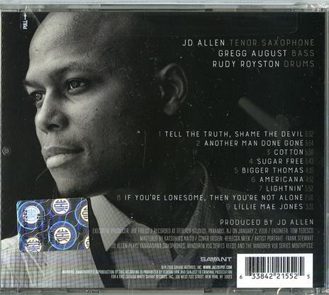 Americana. Musing on Jazz and Blues - CD Audio di J. D. Allen - 2