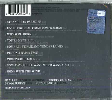 Love Stone - CD Audio di J. D. Allen - 2