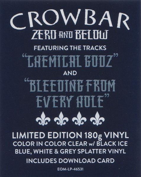 Zero And Below - Vinile LP di Crowbar