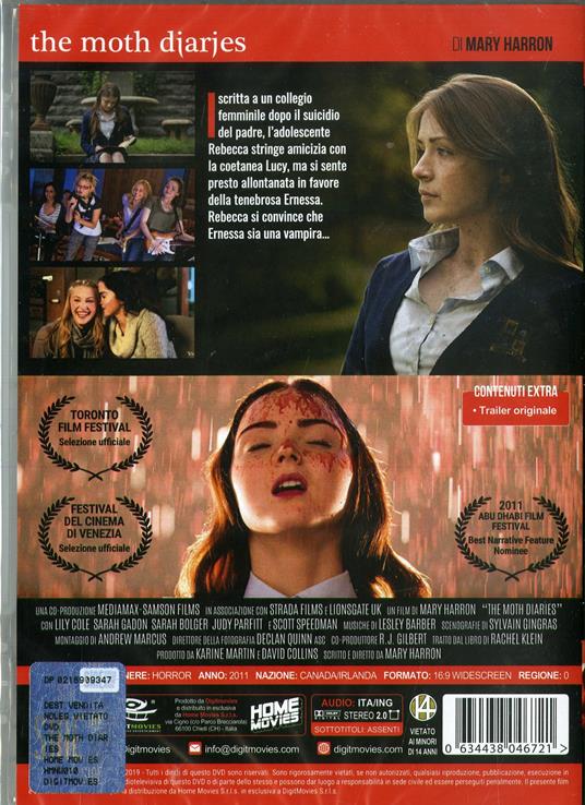 The Moth Diaries  (DVD) di Mary Harron - DVD - 2