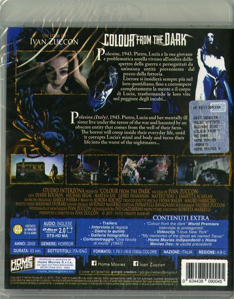 Colour From the Dark (Blu-ray) di Ivan Zuccon - Blu-ray - 2