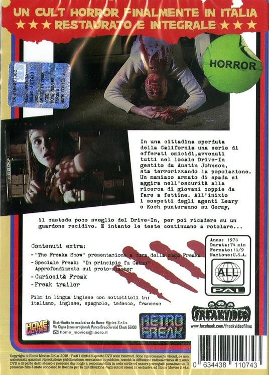 Drive in Massacre (DVD) di Stu Segal - DVD - 2