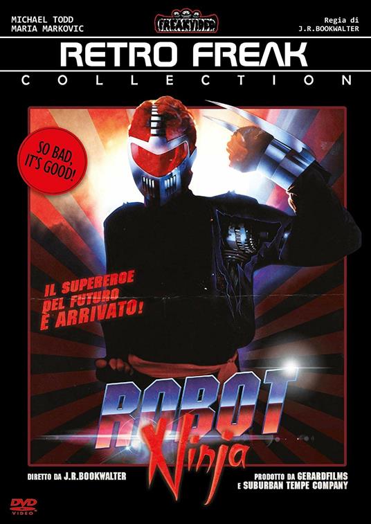 Robot Ninja (DVD) di J. R. Bookwalter - DVD