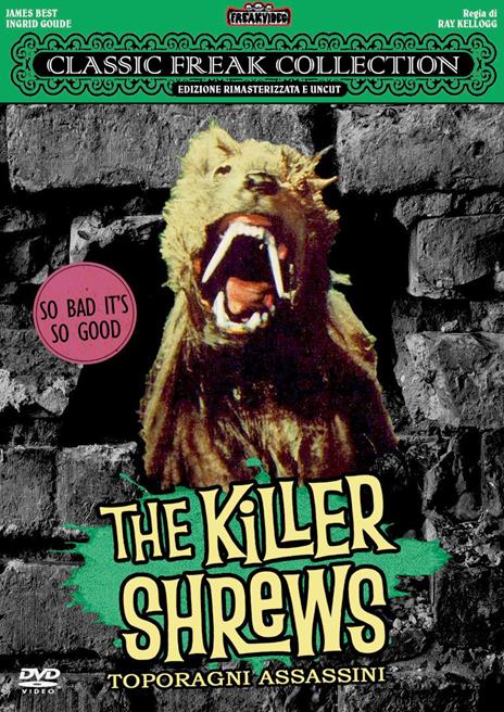 The Killer Shrews. Toporagni assassini (DVD) di Ray Kellogg - DVD